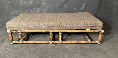 Mid Century Extra Large Coffee Table/Ottoman McGuire