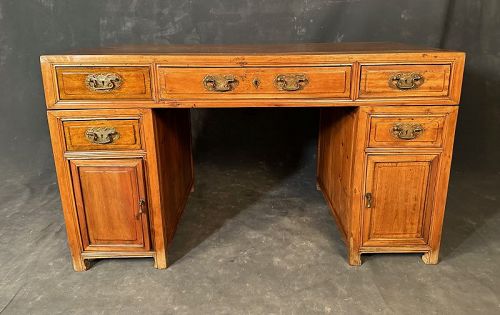 Antique Chinese Three Section Writing Desk