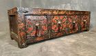 Antique Tibeten Painted Low Chest