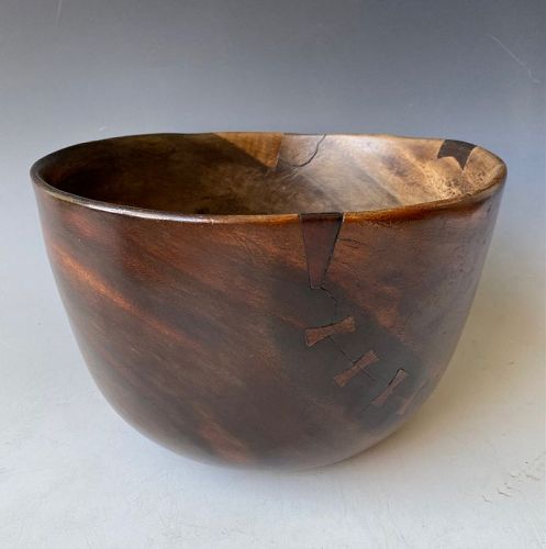 Antique Royal Hawaiian Koa Wood Bowl Early 20th C