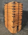 Antique Stacking Gyosho Bako Peddler's Box Kiri Edo