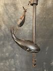 Unusual Edo Japanese Hanging Jizai Whale and Calf