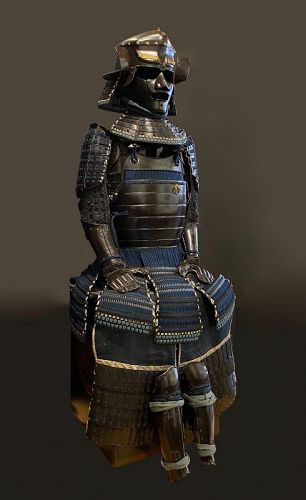 Rare Japanese Early Edo Saiga Style Samurai Armor