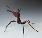 Japanese Contemporary Leather Sculpture Driver Ant