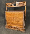 Antique Chinese Wedding Processional Food Trunk