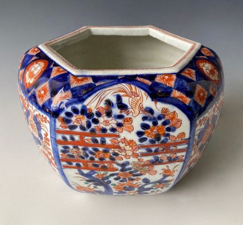 Antique Japanese Imari Planter