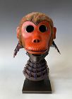 Rare Edo Period Japanese Samurai “Monkey” Kabuto with Hanpō – Ii Clan