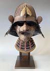 Japanese Antique Samurai Kabuto with Hornet Maedate