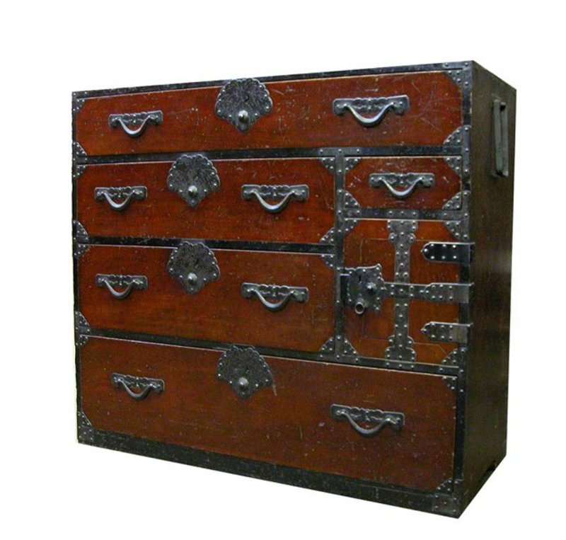 Japanese Isho Tansu (clothing chest)