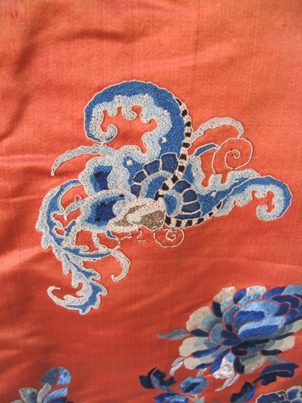Antique Chinese Silk Embroidered Coat