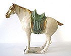 Chinese Tang Dynasty Tomb Pottery Horse