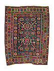 Antique Oriental Kazak Rug