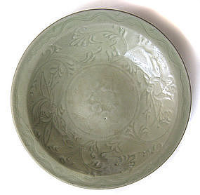 Chinese Ming Dynasty Celadon Plate