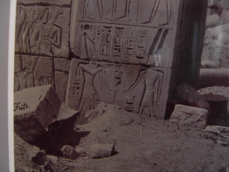 Francis Frith Albumen Photograph in Egypt