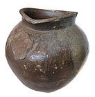 Beautiful Antique Japanese Large Tokoname Jar