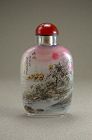Inside or Reverse Painted Chinese Snuff Bottle by Artist Tian HuiSheng